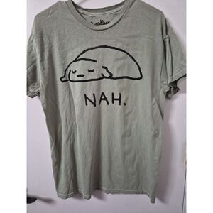 NAH THREADLESS T Shirt Top Size S